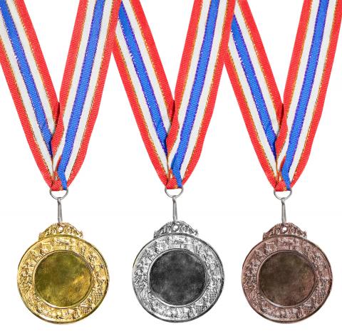 Gold, silver, and bronze medals. Image Source / Getty Images Gold, silver, and bronze medals. Image Source / Getty Images