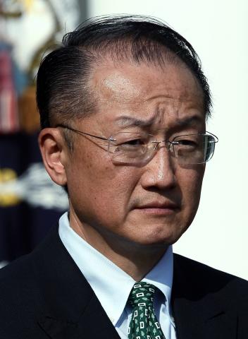 Jim Yong Kim, stands while being announced by U.S. President Barack Obama on March 23. Win McNamee/Getty Images Win McNamee/Getty Images
