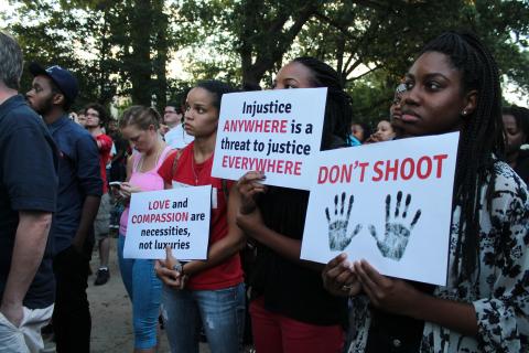 Justice for Michael Brown rally in Washington, D.C., Aug. 14. Photo by Elvert Barnes Protest Photography / Flickr.com Photo by Elvert Barnes Protest Photography / Flickr.com