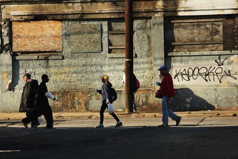 According to the U.S. Census Bureau, Camden, N.J., is now the most impoverished city in the U.S. Spencer Platt/Getty Images Spencer Platt/Getty Images