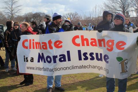 People of Faith Join the Forward on Climate Rally, Feb. 17. Sojourners Photo People of Faith Join the Forward on Climate Rally, Feb. 17. Sojourners Photo
