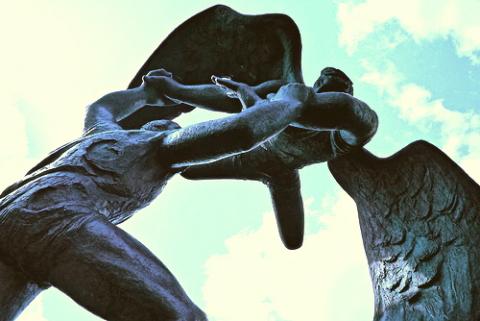 Jacob Wrestled the Angel. Photo by Tim & Selena Middleton via Wylio. Jacob Wrestled the Angel. Photo by Tim & Selena Middleton via Wylio.
