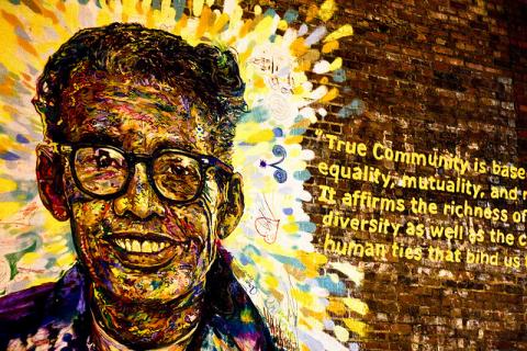 Mural of Pauli Murray. Image courtesy abbyladybug/flickr.com Mural of Pauli Murray. Image courtesy abbyladybug/flickr.com