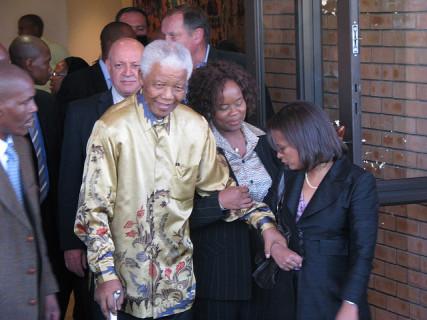 Nelson Mandela in Johannesburg in 2008. Photo courtesy RNS/Flickr. Photo courtesy RNS/Flickr.