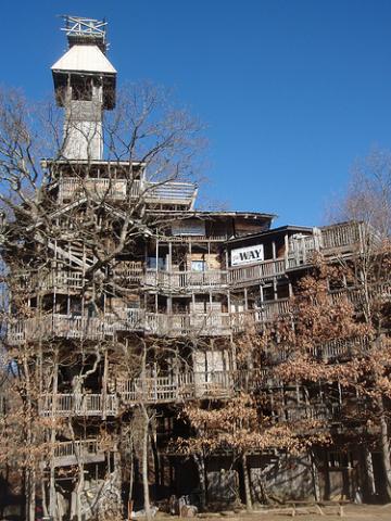 The Minister's Tree House in Crossville, Tennn. Photo via Wylio. The Minister's Tree House in Crossville, Tennn. Photo via Wylio.