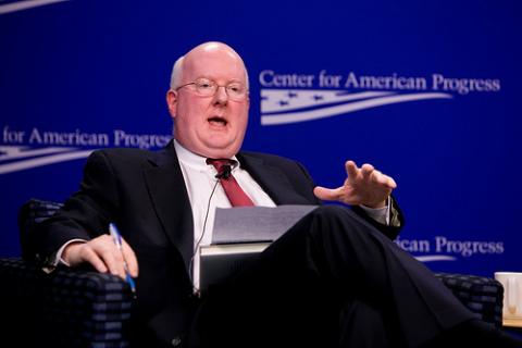 Shaun Casey speaks at the Center for American Progress. Photo via RNS/flickr. Shaun Casey speaks at the Center for American Progress. Photo via RNS/flickr.