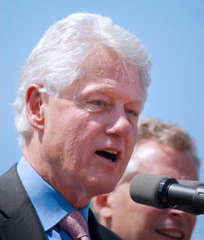 President Clinton is speaking out against the Defense of Marriage Act. Photo courtesy Religion News Service.