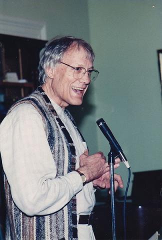 Walter Wink preaching, from the Fellowship of Reconciliation archives. Walter Wink preaching, from the Fellowship of Reconciliation archives.