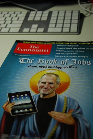 Steve Jobs The Economist cover, via Bill So / Flickr.com Steve Jobs The Economist cover, via Bill So / Flickr.com