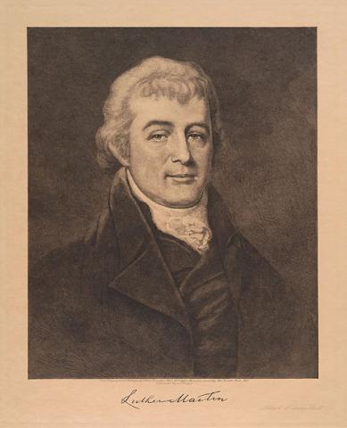 The contrarian Founding Father, Luther Martin. Via Wiki Commons http://bit.ly/yGo0nV The contrarian Founding Father, Luther Martin. Via Wiki http://bit.ly/yGo0nV