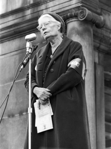 Circa 1969, American social activist Dorothy Day. Getty Images Circa 1969, American social activist Dorothy Day. Getty Images