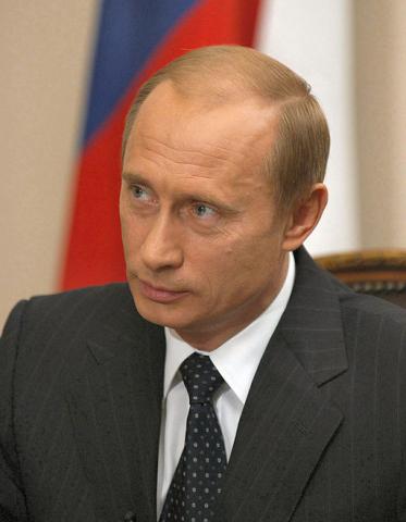 Vladimir Putin. RNS, courtesy Kremlin.ru via Wikimedia Commons