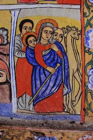 "Holy Family's flight to Ethiopia." Image via http://bit.ly/w3Z2K9 "Holy Family's flight to Ethiopia." Image via http://bit.ly/w3Z2K9