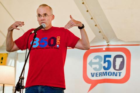 Bill McKibben Speaking at Waitsfield, VT Connect The Dots Rally. Seth Butler / www.sethbutler.com Seth Butler / www.sethbutler.com