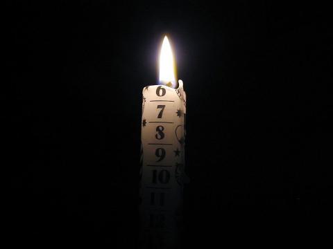 Kalenderlys (Advent candle) - Image via Wiki Commons http://bit.ly/rqjL59 Kalenderlys (Advent candle) - Image via Wiki Commons http://bit.ly/rqjL59