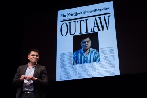 Jose Antonio Vargas in 2012 at a TEDx event. Via TEDxMidAtlantic on Flickr.com Jose Antonio Vargas in 2012 at a TEDx event. Via TEDxMidAtlantic on Flickr.com