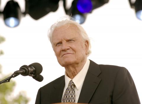 Billy Graham in 2005. Photo by Jemal Countess/WireImage Photo by Jemal Countess/WireImage