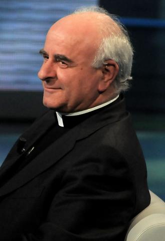 Monsignor Vincenzo Paglia attends 'Che Tempo Che Fa' Italian Tv Show in 2010. Photo by Stefania D'Alessandro/Getty Images Photo by Stefania D'Alessandro/Getty Images