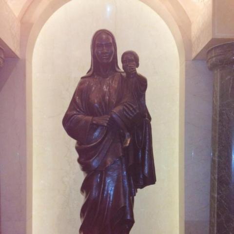 Black Madonna at Basilica of the National Shrine of the Immaculate Conception. Photo by Onleilove Alston Photo by Onleilove Alston
