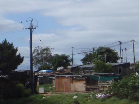 Squatter camp in South Africa. Photo courtesy of Tom Getman. Squatter camp in South Africa. Photo courtesy of Tom Getman.