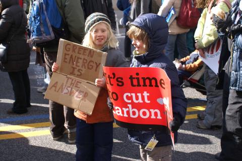 Attendees at the Forward on Climate Rally on Feb. 17. Photo by Jim Hall / Dayspring Earth Ministry Photo by Jim Hall / Dayspring Earth Ministry