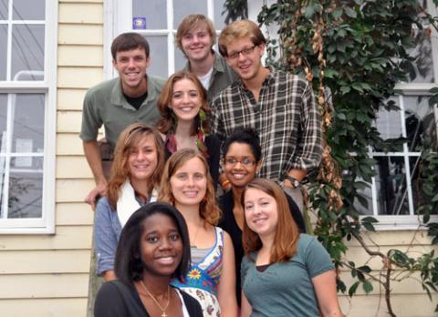 Sojourners' 2012-2013 interns. Sojourners' 2012-2013 interns.