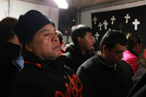 Prayer vigil at the “Fast for Families: A Call for Immigration Reform" Katherine Burgess/RNS Katherine Burgess/RNS