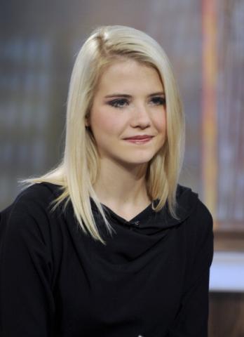 Elizabeth Smart talks about her new campaign against child exploitation on GMA. Ida Mae Astute/ABC via Getty Images Ida Mae Astute/ABC via Getty Images