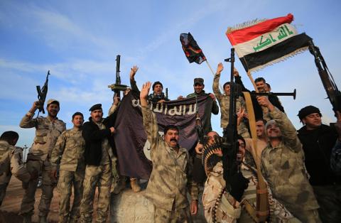Iraqi army forces and Peshmerga regained control of Diyala's Sadiye town. Anadolu Agency/Contributor Anadolu Agency/Contributor