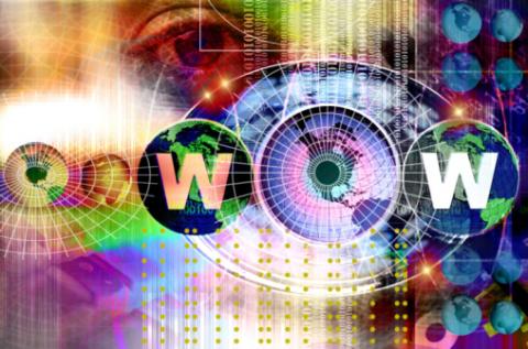 Digitally created illustration of the world wide web. Image via Getty Images. Digitally created illustration of the world wide web. Image via Getty Images.