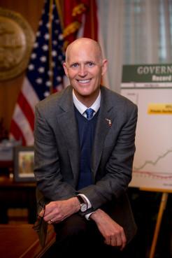 Florida Gov. Rick Scott signed into law a measure known as a “foreign law ban.” Photo: Meredyth Hope Hall, courtesy Rick Scott.