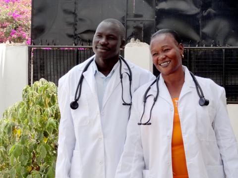 South Sudanese students are learning emergency obstetric care through a grant from the US Office for Foreign Disaster Assistance Via IMA World Health
