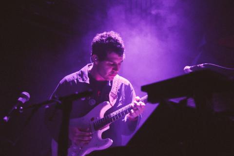 David Portner of Animal Collective. Brandon Hook / Sojourners.