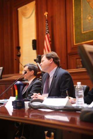 EPA staff listening to faith leaders on carbon emission standards. Joey Longley/Sojourners Joey Longley/Sojourners