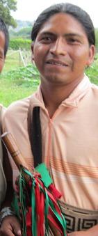 Indigenous Guard member in Cauca (2011 photo). Indigenous Guard member in Cauca (2011 photo).
