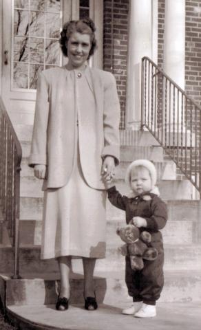 Mom and me, 1950. Photo courtesy of Lavonne Neff Photo courtesy of Lavonne Neff