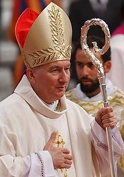 Pope Francis has named Vatican Secretary of State Archbishop Pietro Parolin as a new cardinal. Photo: CNS Paul Haring/RNS