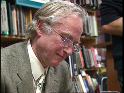 Richard Dawkins, seen here at a book signing. Religion News Service file photo courtesy of Religion and Ethics Newsweekly Religion & Ethics NewsWeekly