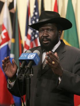Salva Kiir Mayardit, President of the Government of Southern Sudan. Photo courtesy of Jenny Rockett, via Wikimedia Commons / RNS