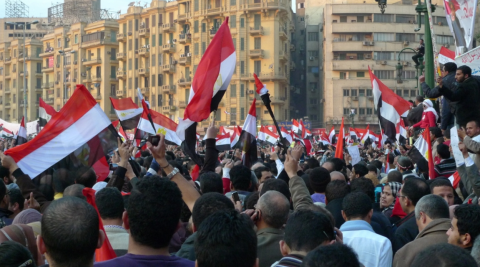 Egyptian flags in Tahrir Square. Photo courtesy nebedaay/flickr.com Egyptian flags in Tahrir Square. Photo courtesy nebedaay/flickr.com