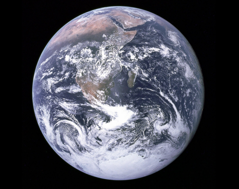 The "Blue Marble" — Earth as seen from Apollo 17. Image courtesy Wikipedia Public Domain/wikipedia.org The "Blue Marble" — Earth as seen from Apollo 17. Image courtesy Wikipedia Publi