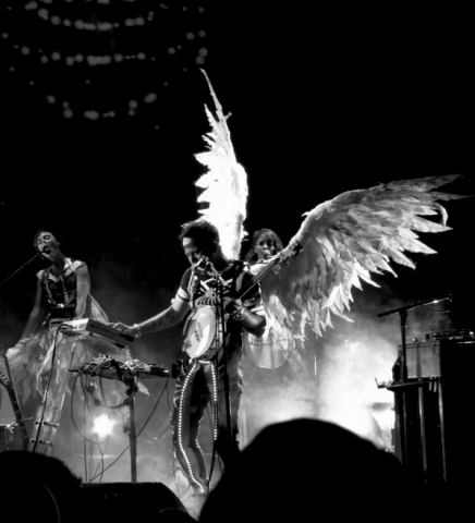 Sufjan Stevens. Black and white version of image via Tammy Lo/flickr.com Sufjan Stevens. Black and white version of image via Tammy Lo/flickr.com