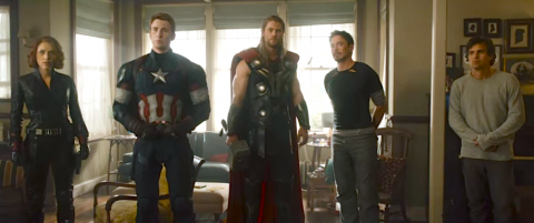 Screenshot from 'Avengers: Age of Ultron' trailer. Screenshot from 'Avengers: Age of Ultron' trailer.