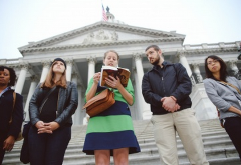 Intern Cycle 30. Image via Sojourners. Intern Cycle 30. Image via Sojourners.