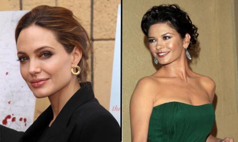 Angelina Jolie / Catherine Zeta-Jones, Shutterstock.com Angelina Jolie / Catherine Zeta-Jones, Shutterstock.com