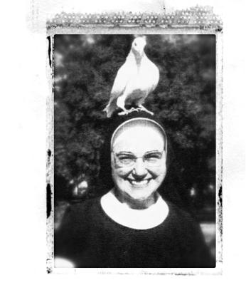 Sister Annunziata, in a favorite photo from her days in Rome. Sister Annunziata, in a favorite photo from her days in Rome.
