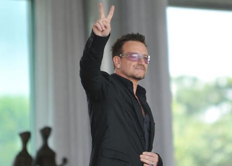 Rock star and international AIDS activist, Bono, in Brazil, April 2011. Photo by Antoni Cruz/ABr via Wiki Commons bit.ly/tjhZv9 Rock star and international AIDS activist, Bono, in Brazil, April 2011. Photo by
