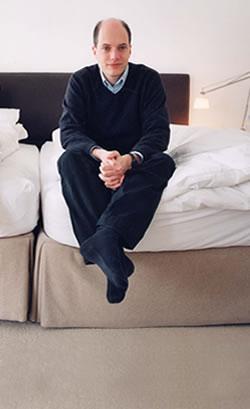 Alain de Botton. Image via www.alaindebotton.com. Alain de Botton. Image via www.alaindebotton.com.