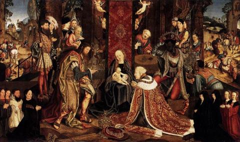A 16th-century depiction of the Epiphany from Germany. Via http://bit.ly/yeOf4J A 16th-century depiction of the Epiphany from Germany. Via http://bit.ly/yeOf4J