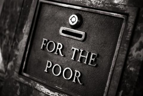 "For the Poor Charity Box Basilica of St. Adelbert Grand Rapids December 29, 2010." By Steven Depolo via Wylio http://bit.ly/so6 Image by Steven Depolo via Wylio http://bit.ly/so6atU